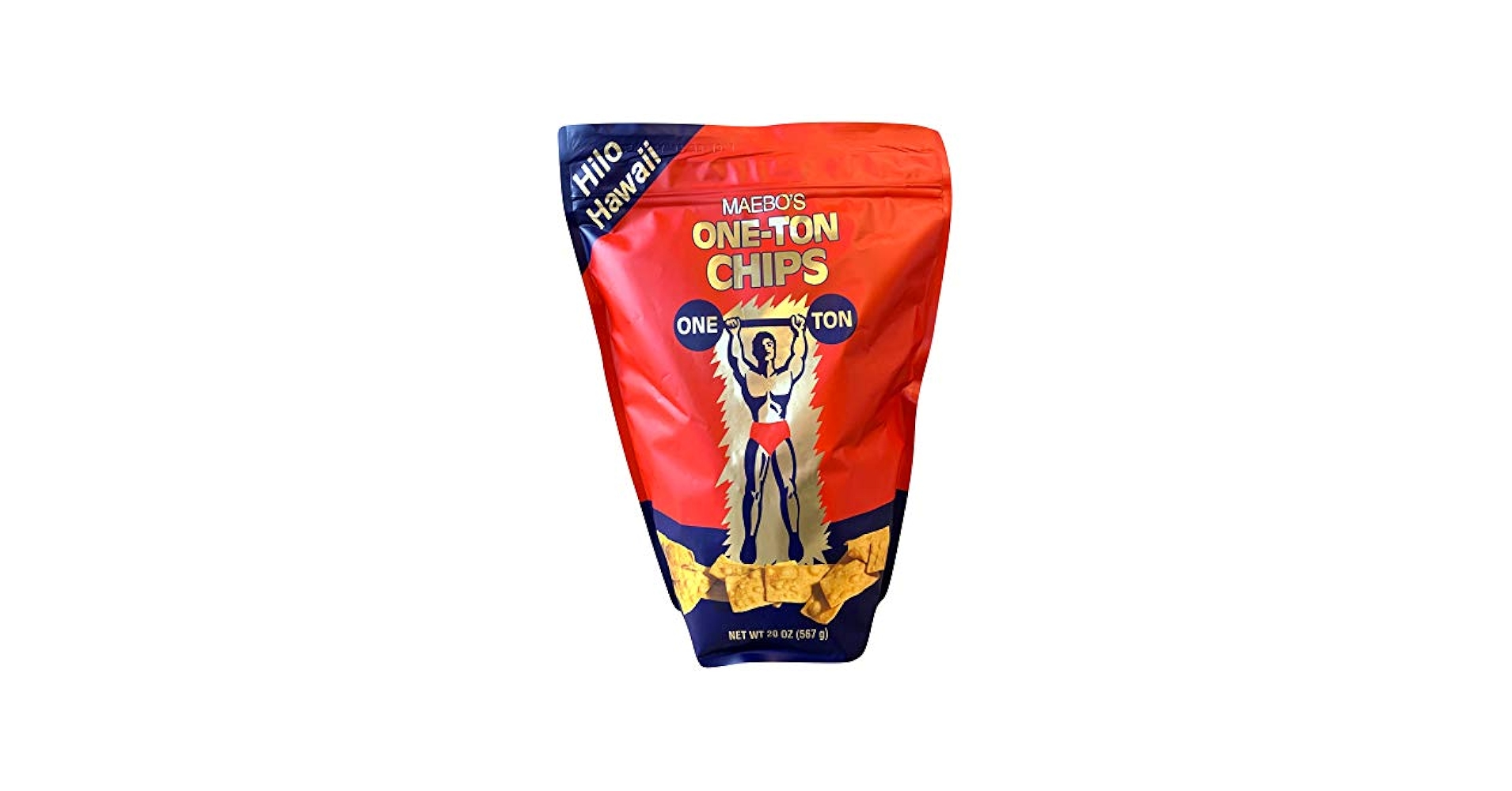 Amazon.com: ONE-TON Chips, Large bag - 20 ounce (567g